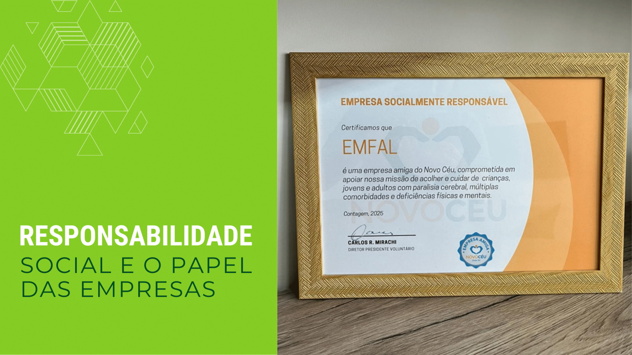 Responsabilidade Social e o Papel das Empresas EMFAL